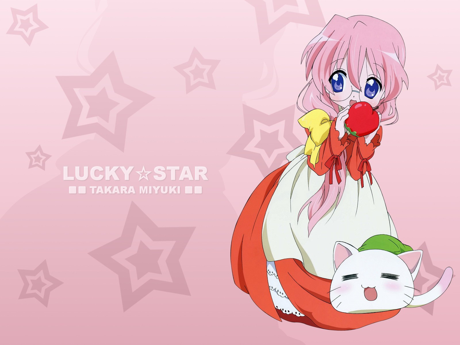 3d обои Lucky Star - Takara Miyuki  1600х1200 # 7346