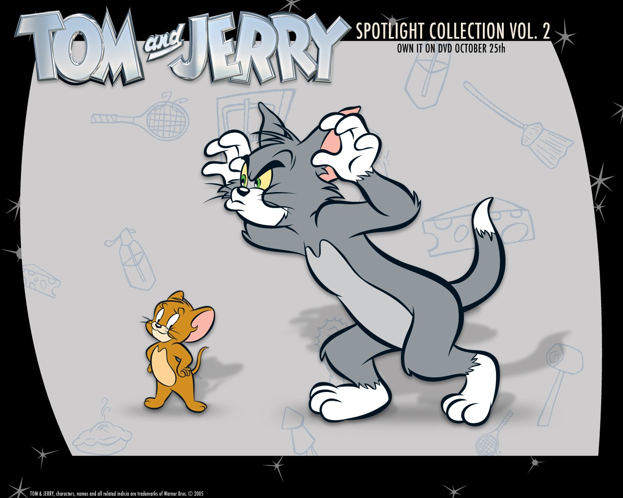 3d обои Том и Джерри, Tom & Jerry spotlight collection vol. 2  мыши # 59748