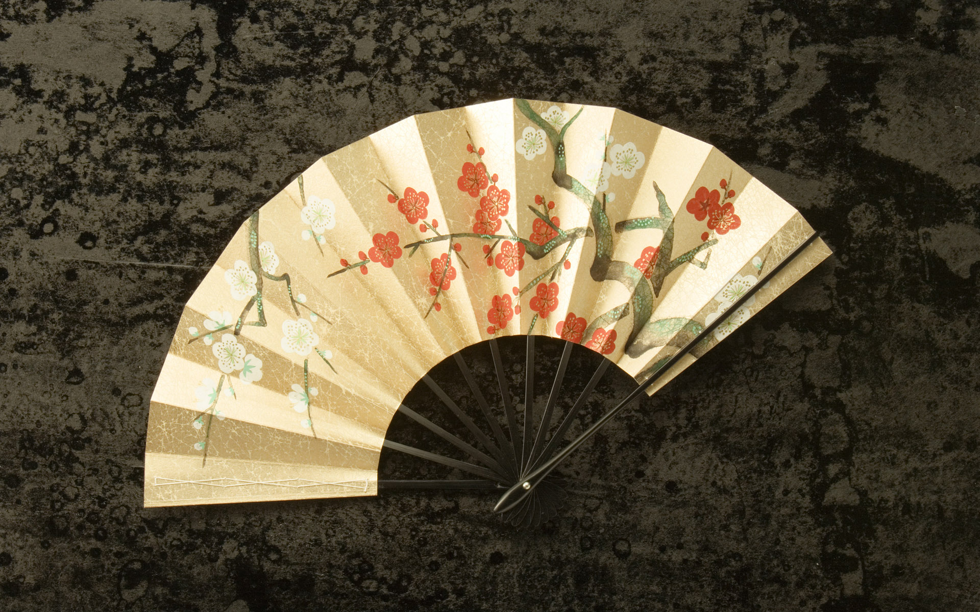 3d обои Японский веер  абстракция # 18570
