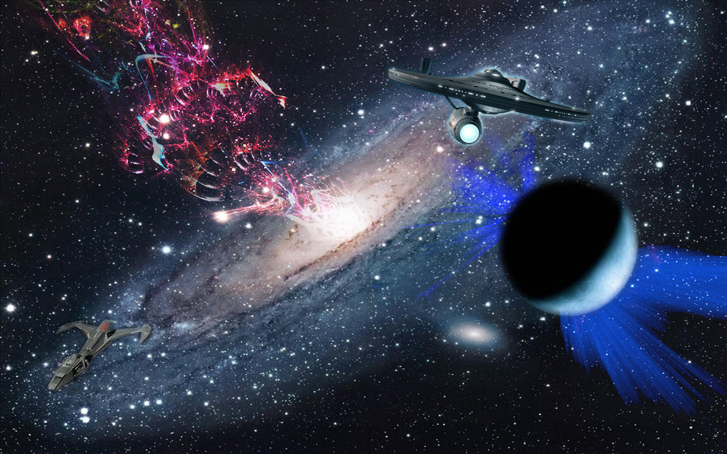 3d обои Звездные войны посреди космоса  фантастика # 83502