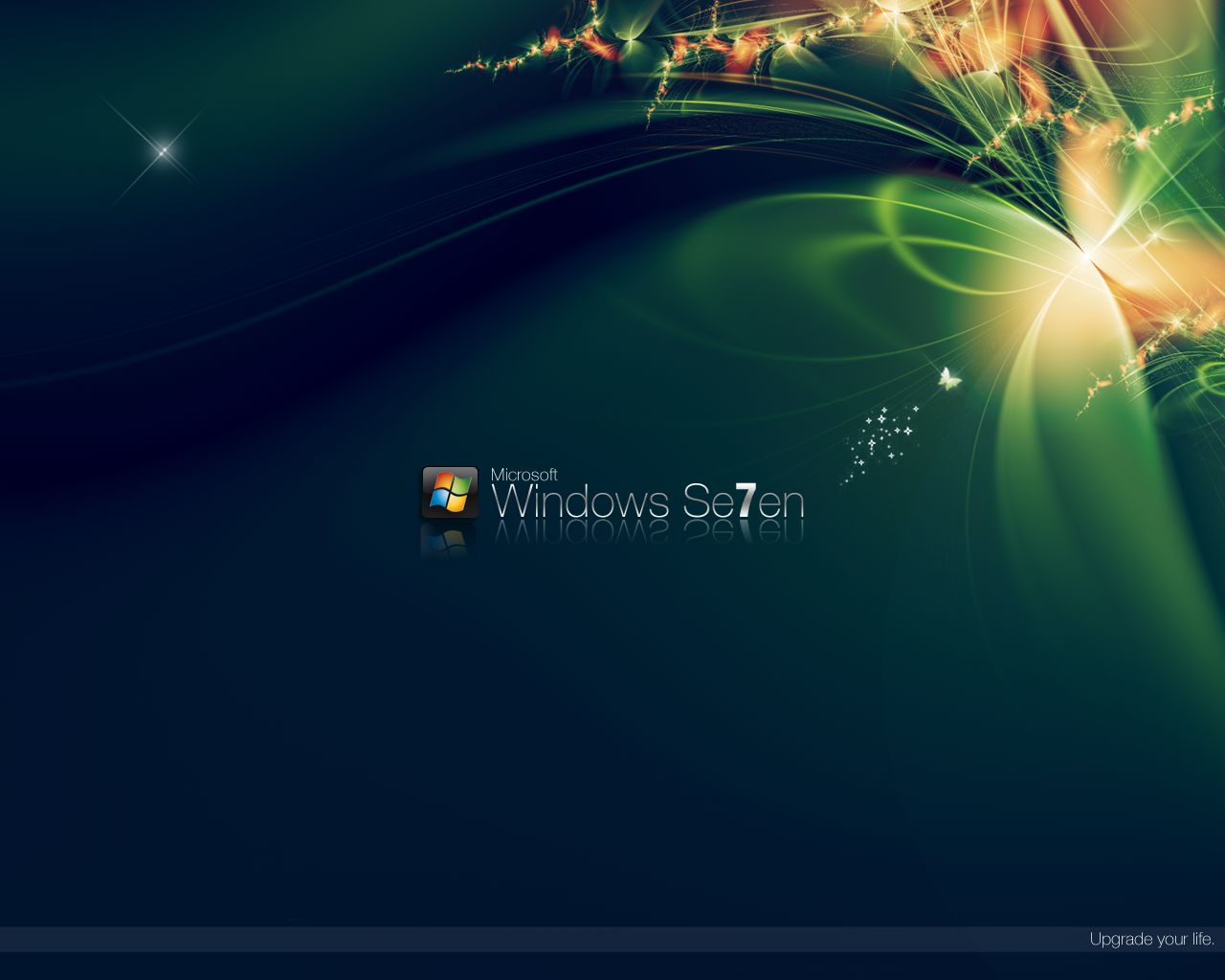 3d обои Windows 7. microsoft  бренд # 21171