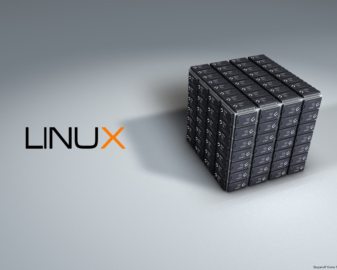 3d обои Linux  техника # 83158
