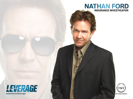 3d обои Сериал Leverage, Nathan Ford, insurance investigator (www.tnt.tv/leverage) we know drama  сериалы