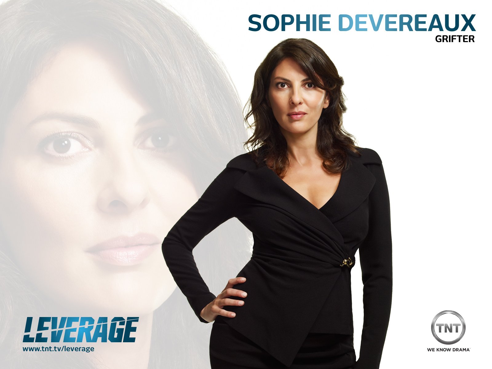 3d обои Сериал Leverage, Sophie Devereaux, grifter (www.tnt.tv/leverage) we...