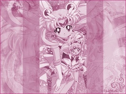 3d обои Sailor Chibi Moon  1024х768