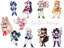 3d обои Sailor Moon  дети
