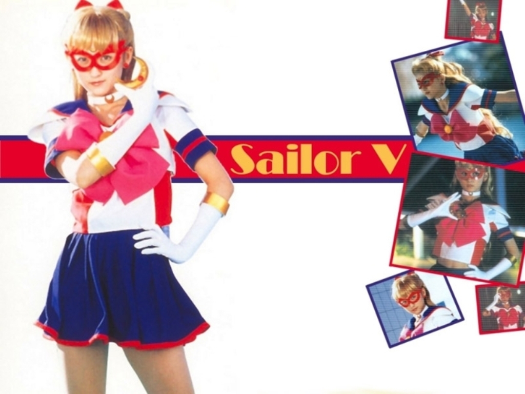 3d обои Sailor V  кино # 44928