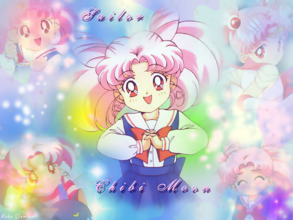3d обои Sailor Chibi Moon  игрушки # 41578