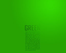 3d обои Green  минимализм
