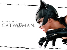 3d обои Halle Berry is Catwoman (Женщина-кошка)  кино