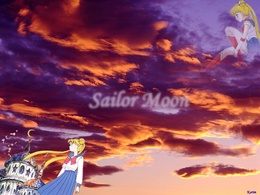 3d обои Sailor Moon  1024х768