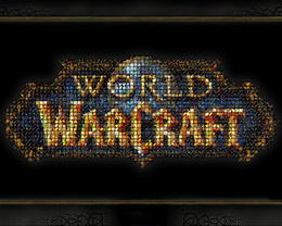 3d обои Название игры составлено из ярлыков заклинаний (World of WorCraft)  игры