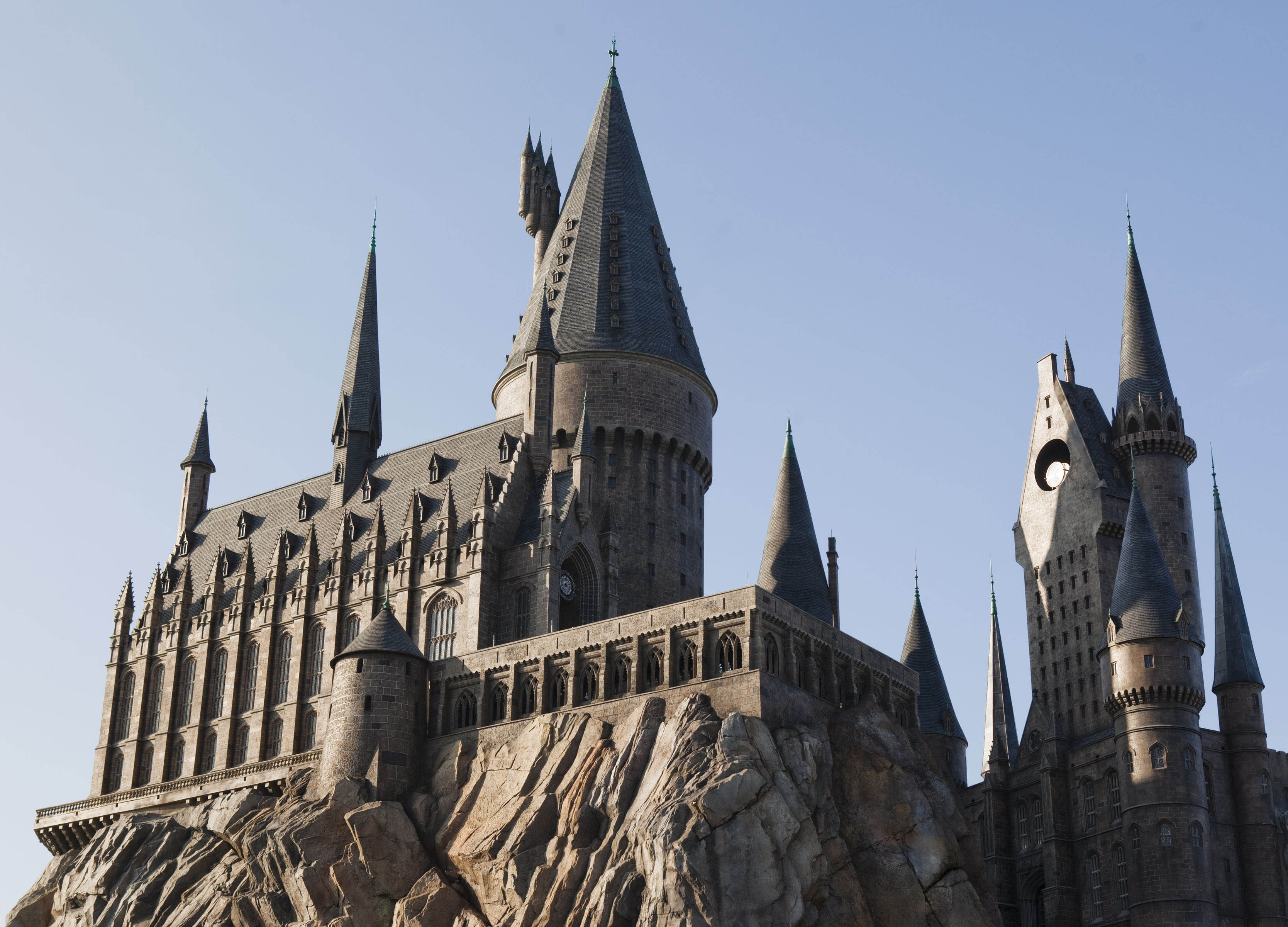 3d обои Замок Хогвартс в парке развлечений «волшебный мир Гарри Поттера» в Орландо  3072х2304 # 17273