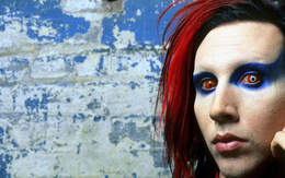 3d обои Яркий Marilyn Manson  1280х800