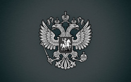 3d обои Герб Российской Федерации  лошади