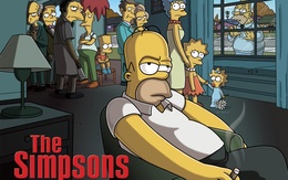 3d обои The Simpsons  дым