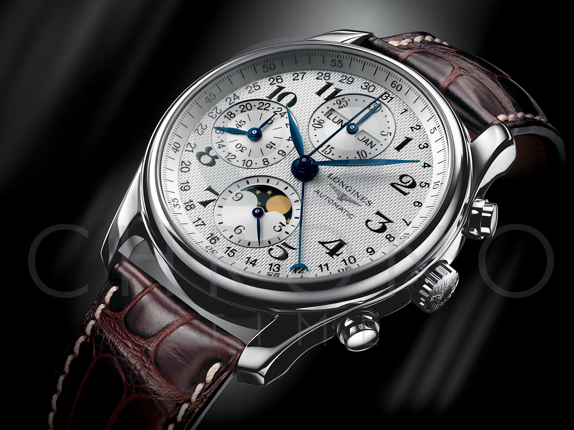 3d обои Chrono time фирменные часы  бренд # 21111