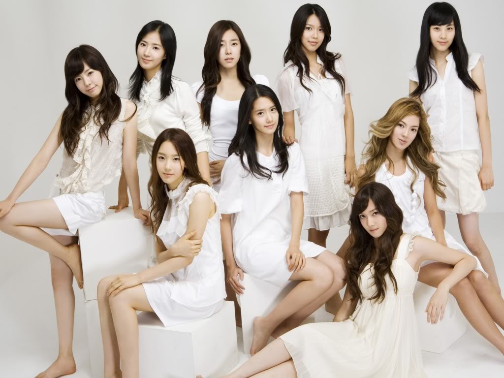 3d обои Корейская группа Girls Generation` SSND  1024х768 # 273