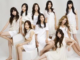 3d обои Корейская группа Girls Generation` SSND  1024х768
