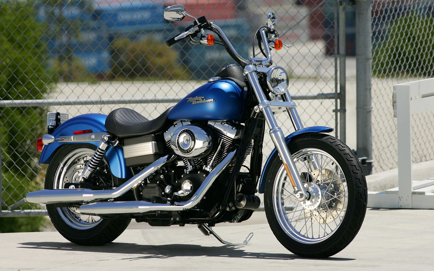 3d обои Harley-Davidson FXD  мотоциклы # 57058