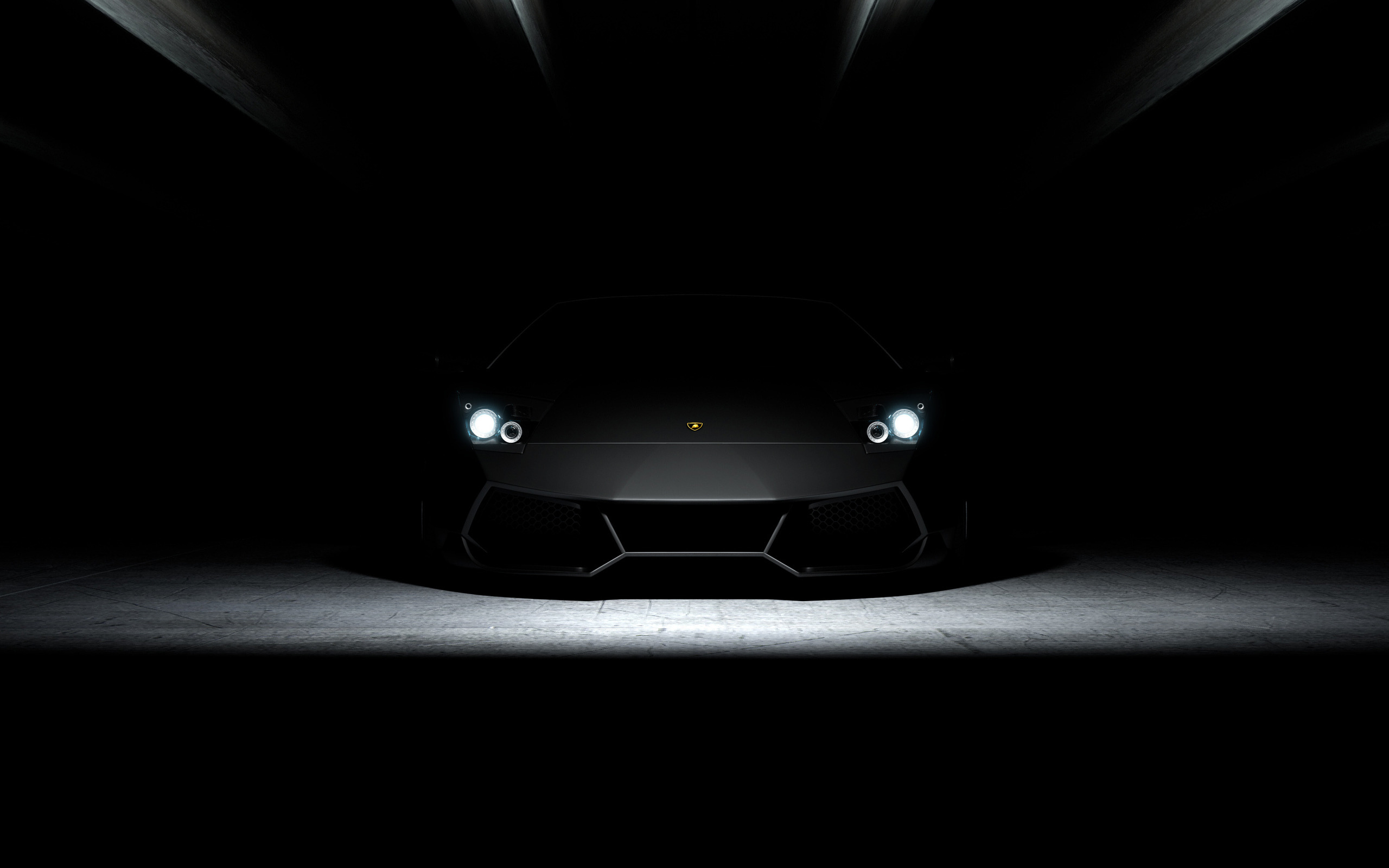 3d обои Lamborghini Murcielago во тьме.  бренд # 21074