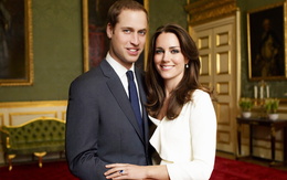3d обои Принц Уильям и Кейт Миддлтон - королевская семья  интерьер