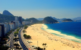 3d обои Пляж в Рио Де Жанейро / Rio De Janeiro Бразилия  дороги
