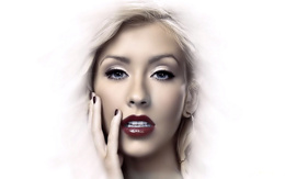 3d обои Кристина Агилера/Christina Aguilera  ретушь