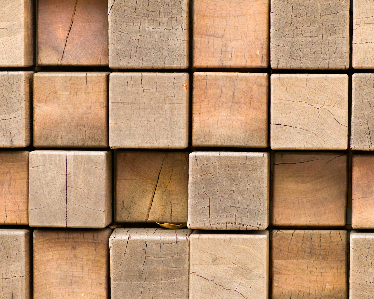 3d обои Панно из деревянных блоков  текстуры # 82661