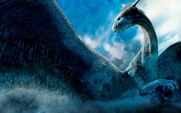 3d обои Грозный дракон  драконы