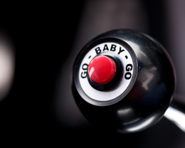 3d обои Красная кнопка (Go - Baby - Go)  макро