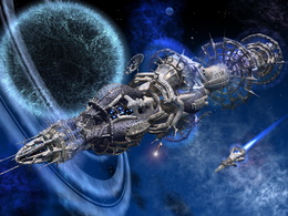 3d обои Инопланетный космические корабли  техника