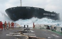 3d обои Грузовое судно (Shinyo Sawako) Гонконга и китайская рыбацкая лодка столкнулись в открытом море около южного берега Японии  мужчины