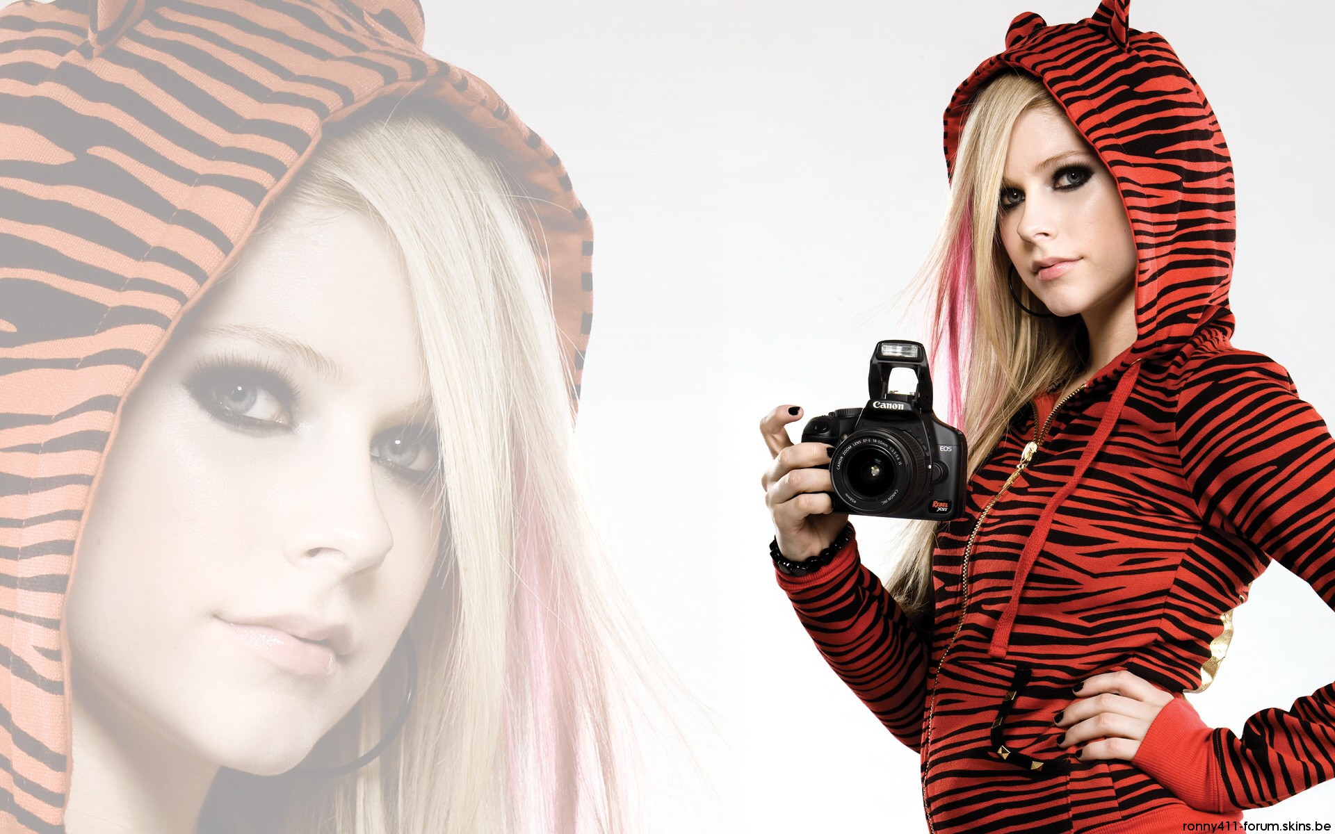 3d обои Avril Lavigne / Аврил Лавин  известные люди # 42085
