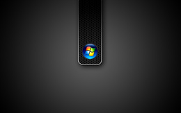 3d обои Обои с логотипом Windows 7  минимализм
