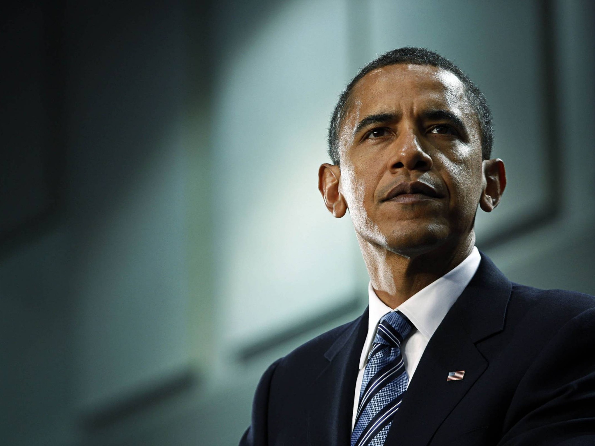 3d обои Президент США Барак Обама  2048х1536 # 7508