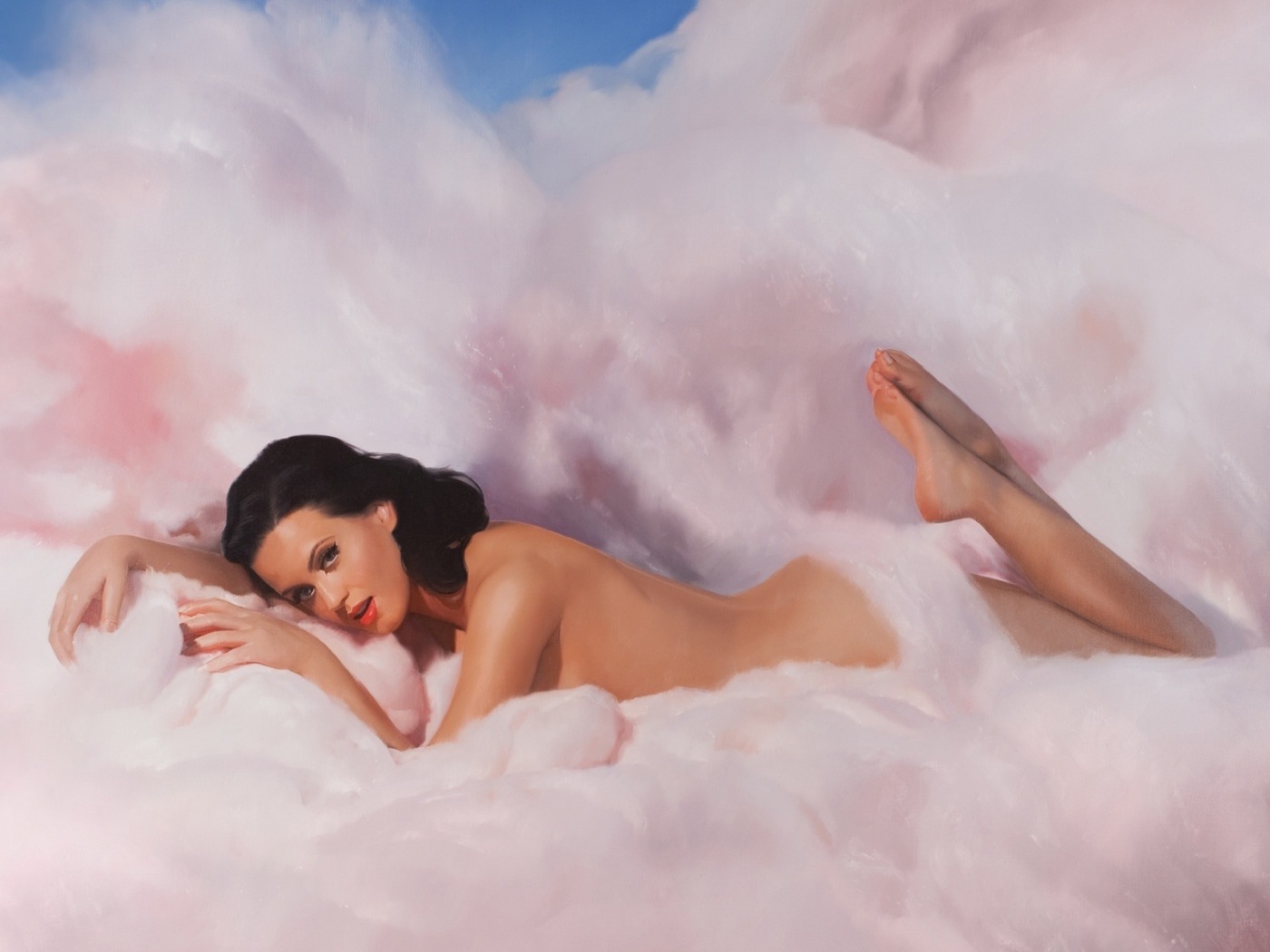 3d обои Katy Perry рисунок для обложки альбома Teenage dream  известные люди # 41974