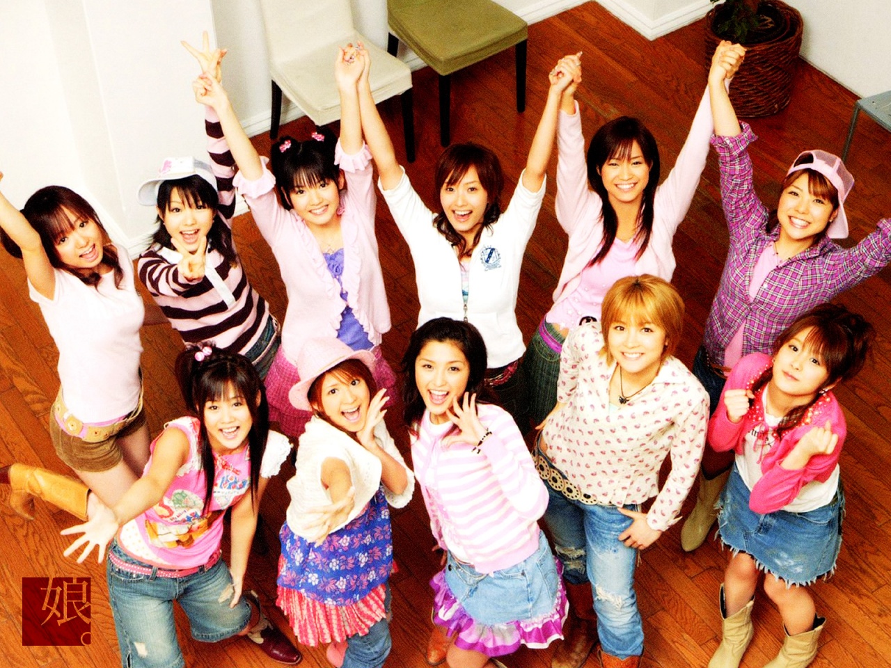 3d обои Японская группа Morning Musume  известные люди # 41964