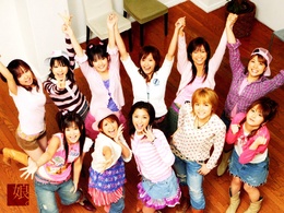 3d обои Японская группа Morning Musume  известные люди