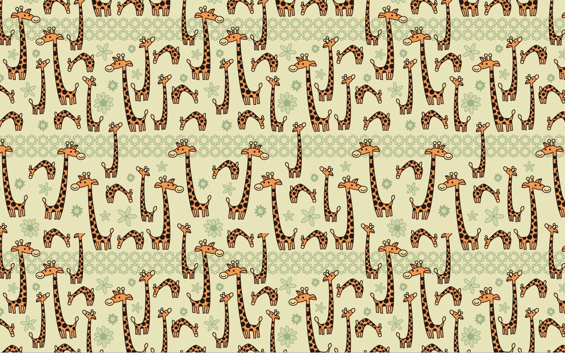 3d обои Текстура с жирафами  животные # 38204