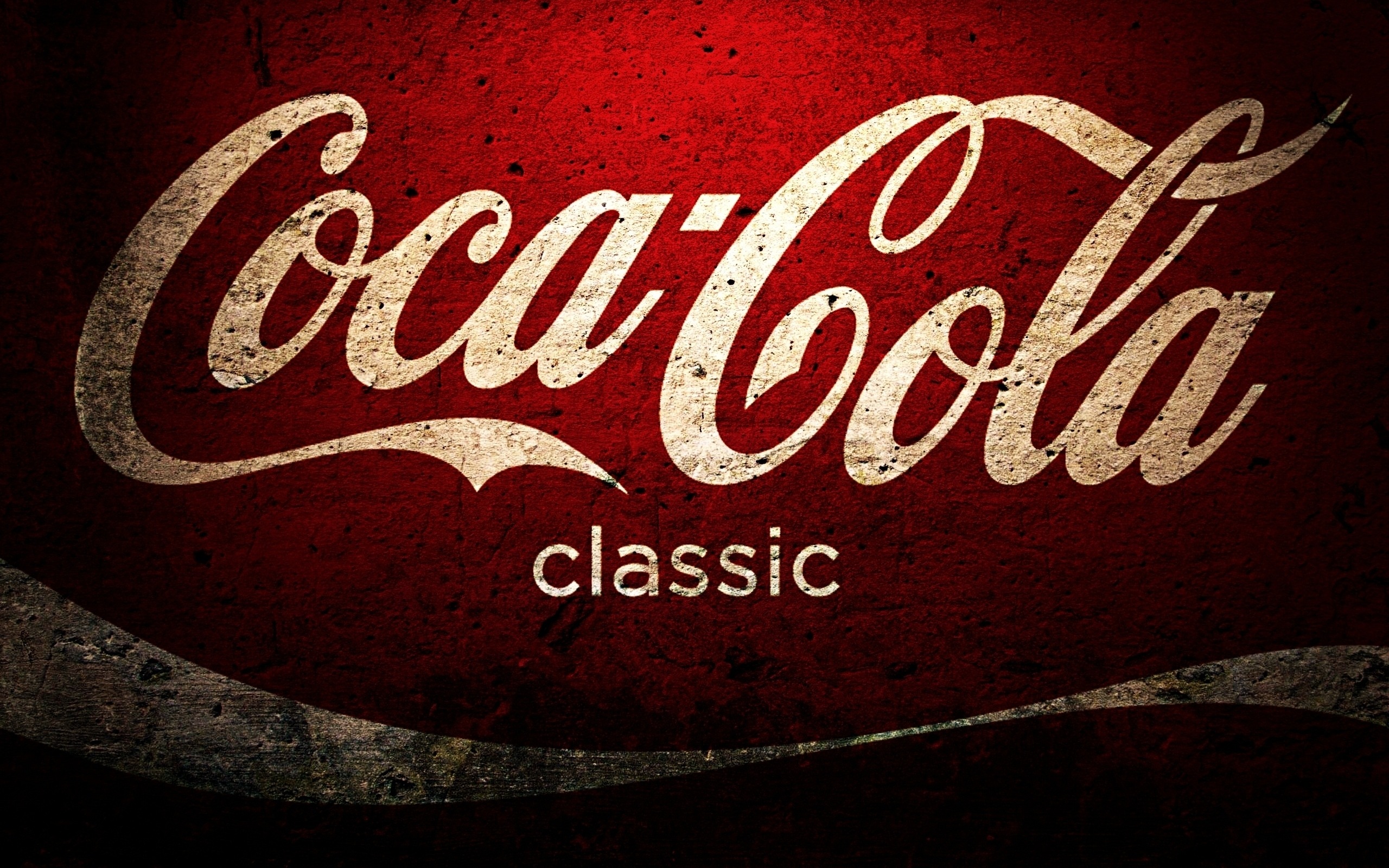 3d обои Логотип бренда Coca-cola classic / Кока-кола классик  фразы # 83675