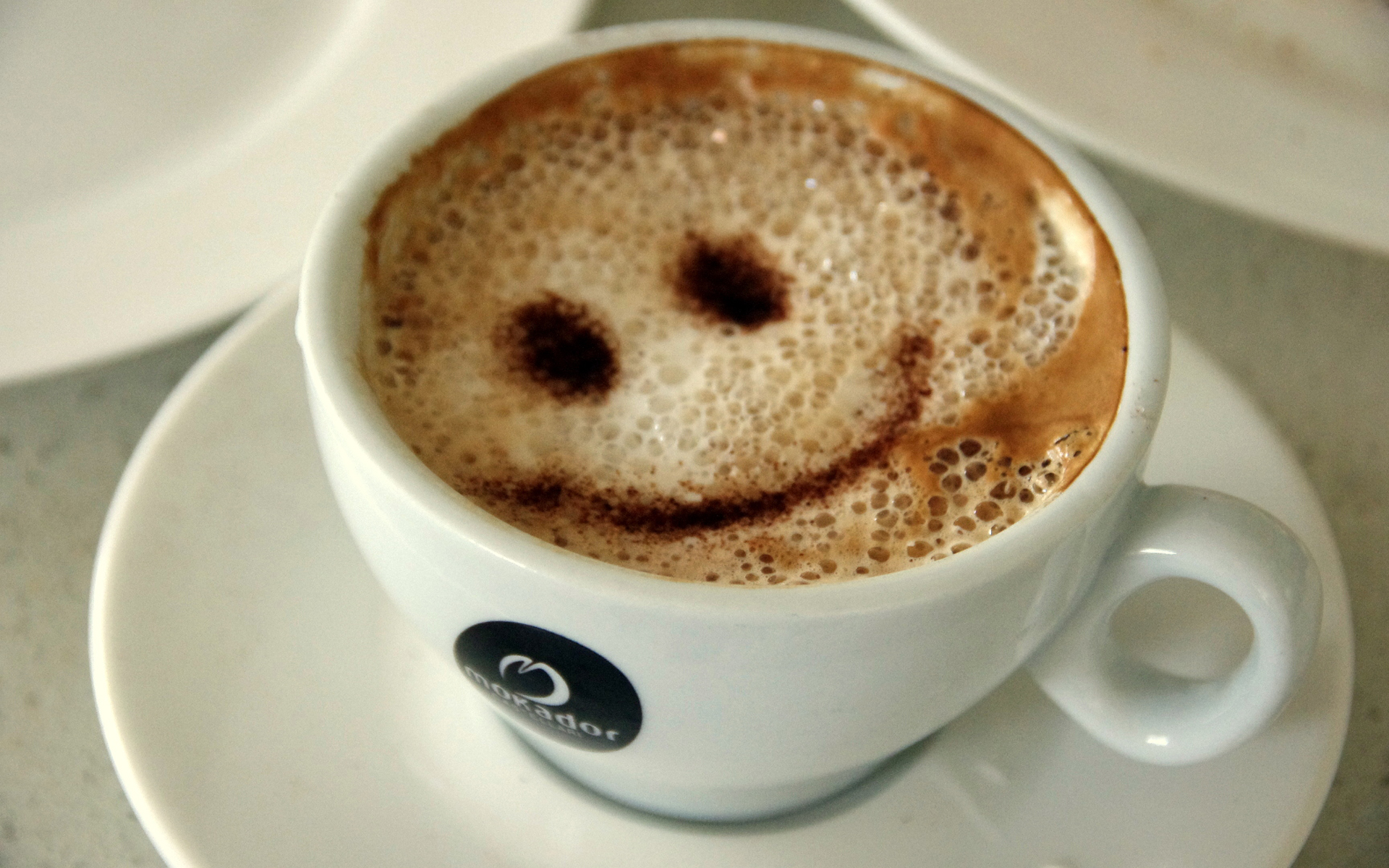 3d обои Кофе тебе улыбается  позитив # 68570