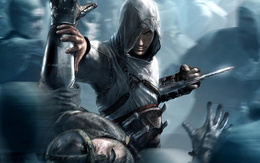 3d обои Альтаир- игра  Assassins Creed  мужчины