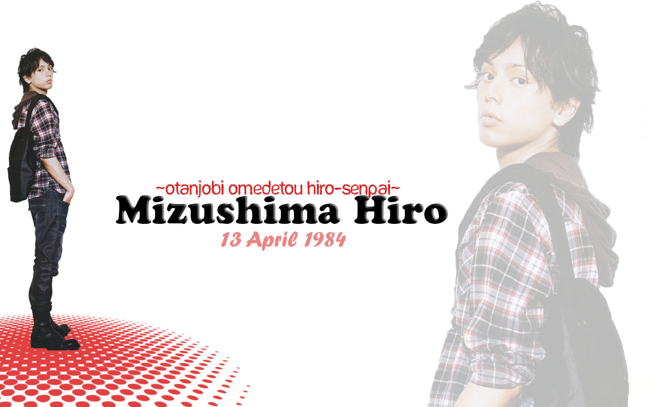 3d обои Мидзушима Хиро / Mizushima Hiro (otanjobi omedetou  hiro-senpai 13 april 1984)  мужчины # 57223