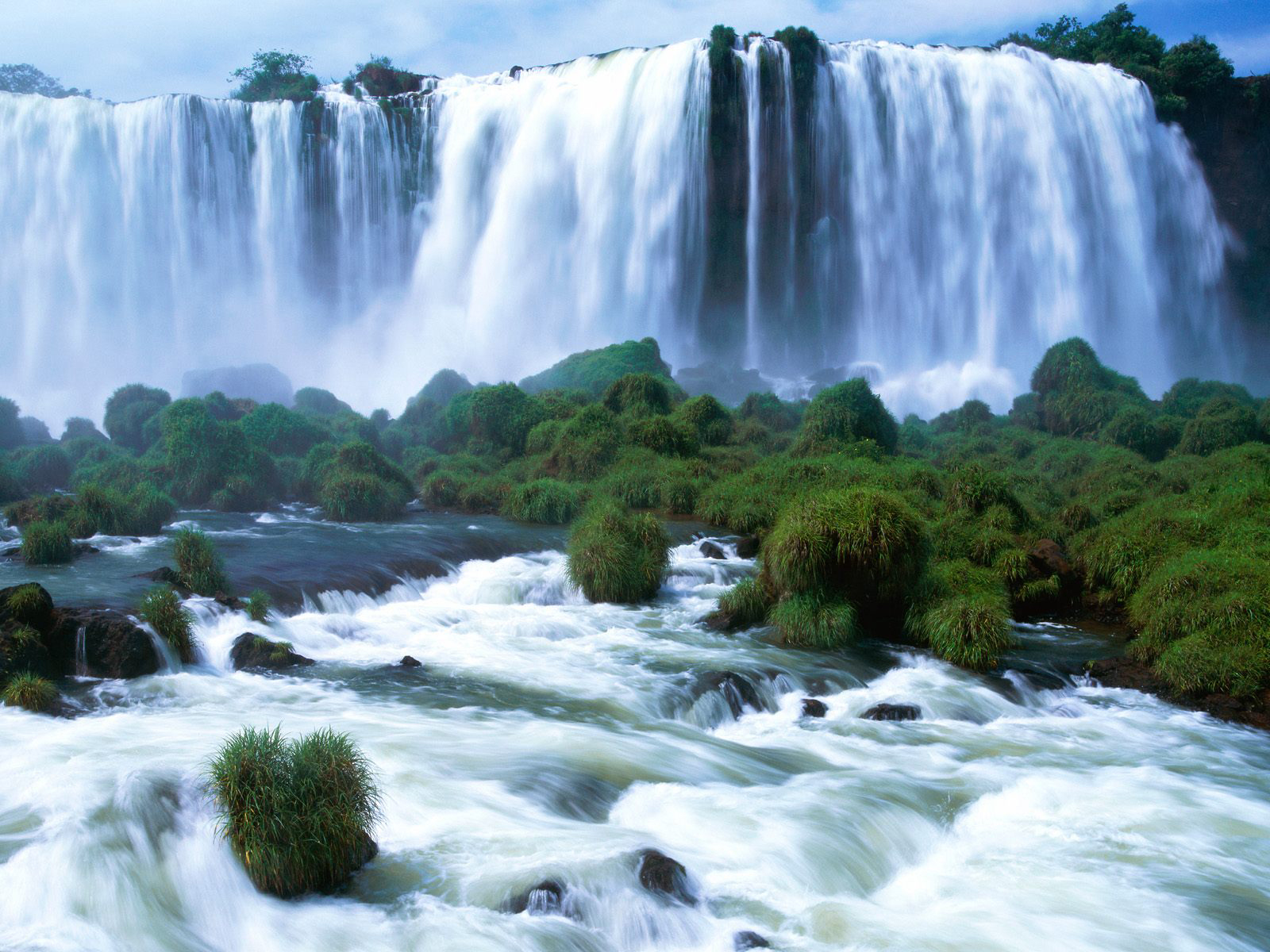 3d обои Огромный водопад  красивые # 46714