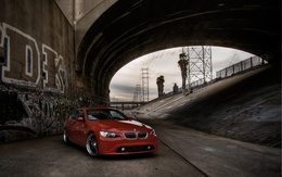 3d обои BMW RS35 Biturbo RDSport в туннеле  1680х1050