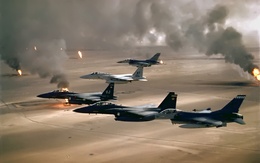 3d обои Desert Storm/операция Буря в пустыне  самолеты