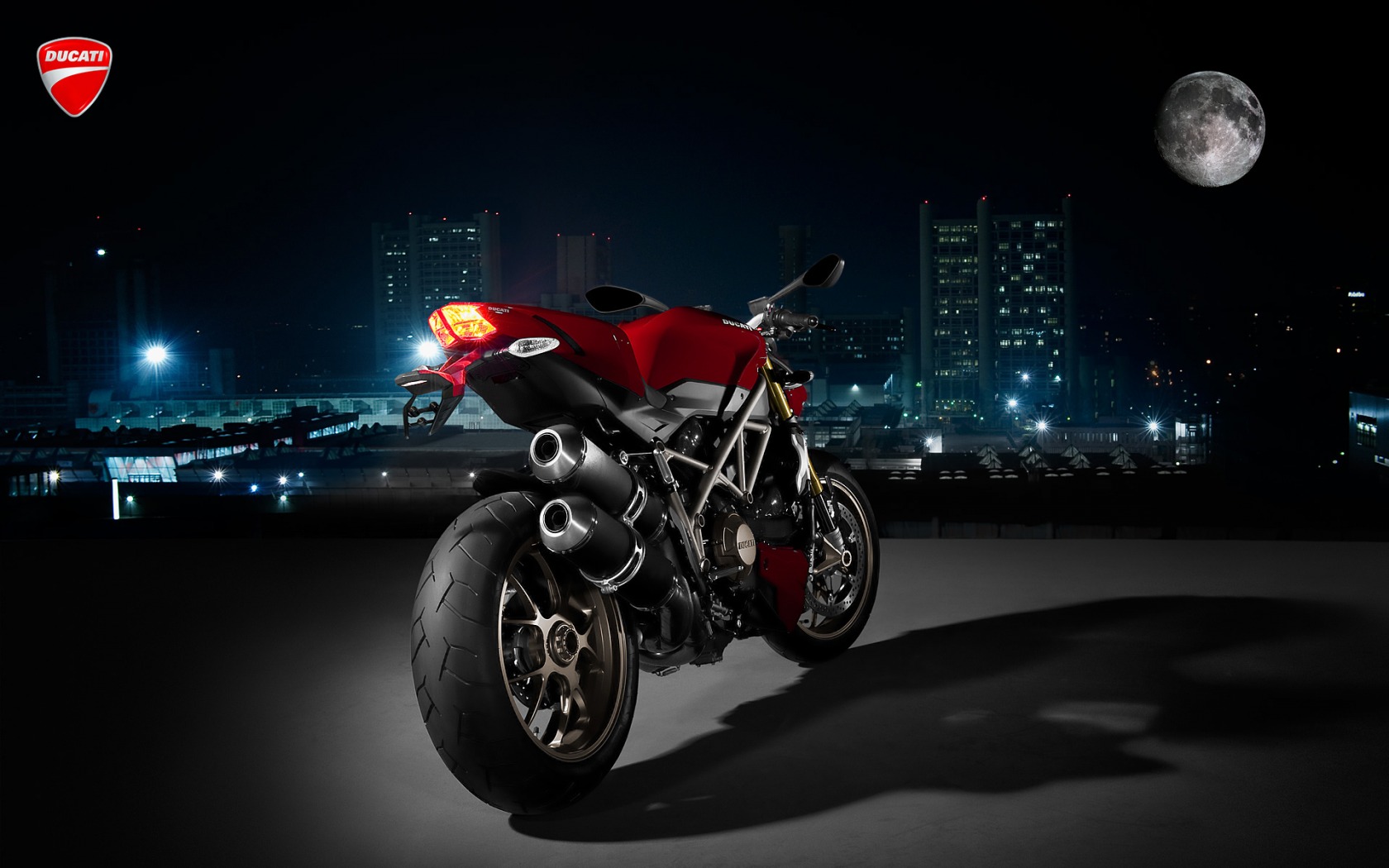 3d обои Ducati Streetfigther  мотоциклы # 57007