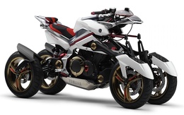 3d обои Yamaha Tesseract  мотоциклы