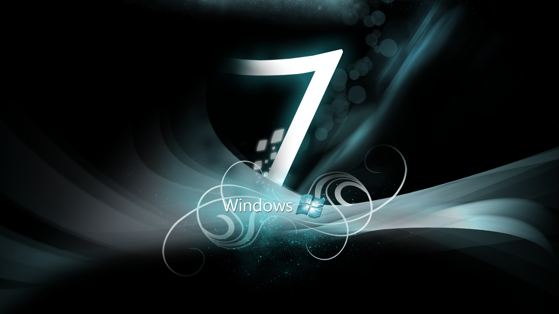 3d обои Windows 7  абстракция # 18271
